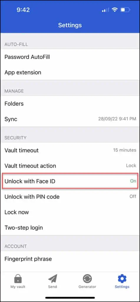 How to Enable Biometric Login in Bitwarden Password Manager 3 Enable Biometric Login in Bitwarden Password Manager