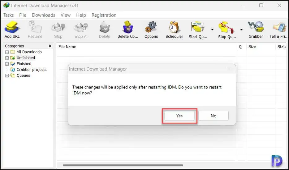 How to Enable Dark Mode for IDM and Customize Toolbar in IDM 2 Enable Dark Mode for IDM (Internet Download Manager)