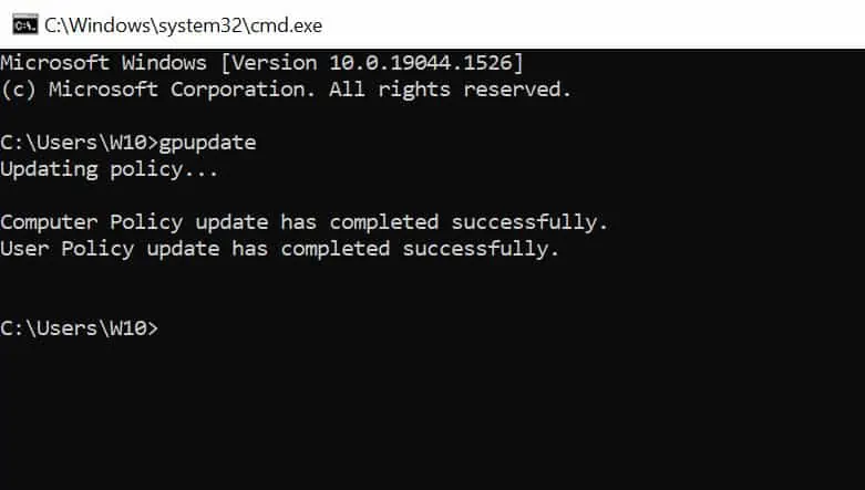 How To Enable Remote Desktop Using Group Policy (GPO) 12 Run Group Policy Update on Client Computers