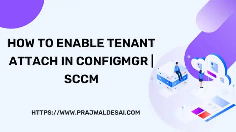 Enable Tenant Attach in ConfigMgr | SCCM Cloud Attach 1 Enable Tenant Attach in ConfigMgr | SCCM Cloud Attach
