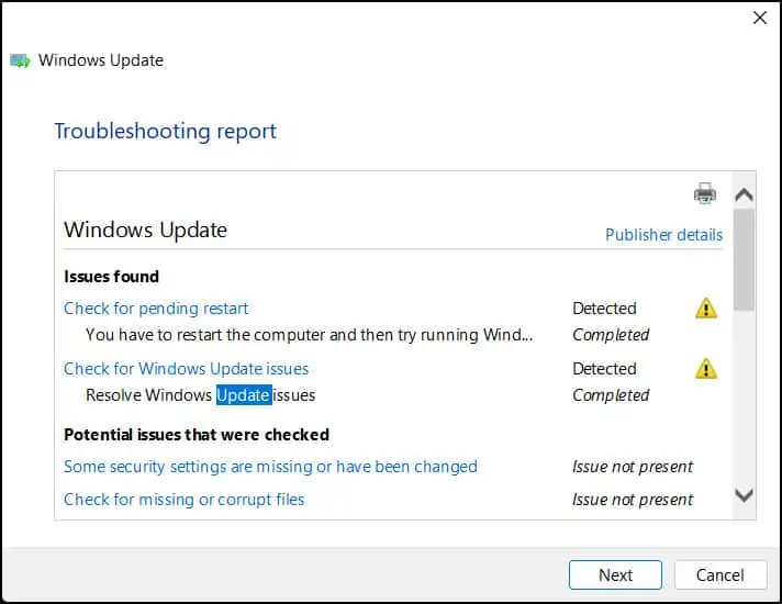 How to Fix Windows Update Download Error 0x8024a206 4 Windows Update Troubleshooting Report