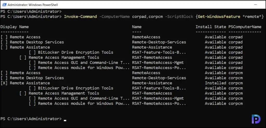 How to Get Windows Features using PowerShell on Server 6 Find Installed Features on multiple Remote Windows Servers