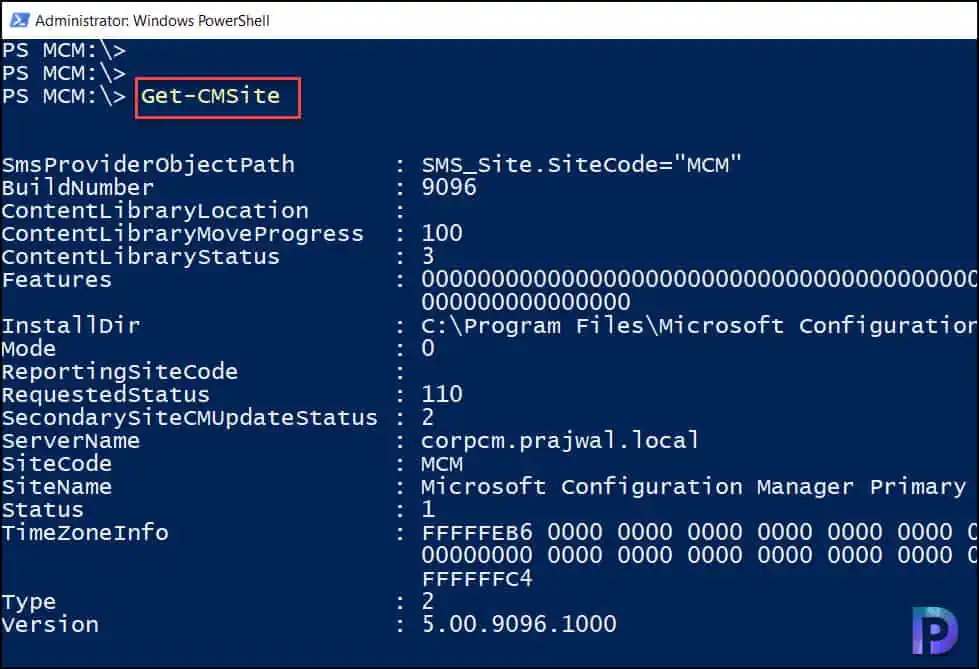 Run ConfigMgr PowerShell cmdlets