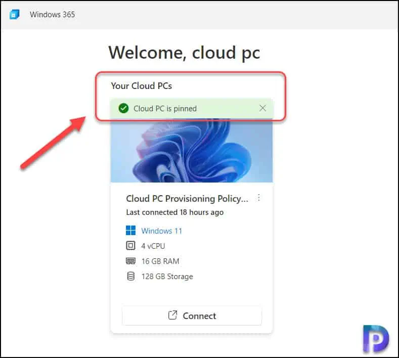 How to Pin a Windows 365 Cloud PC to Taskbar 3 How to Pin a Windows 365 Cloud PC to Taskbar