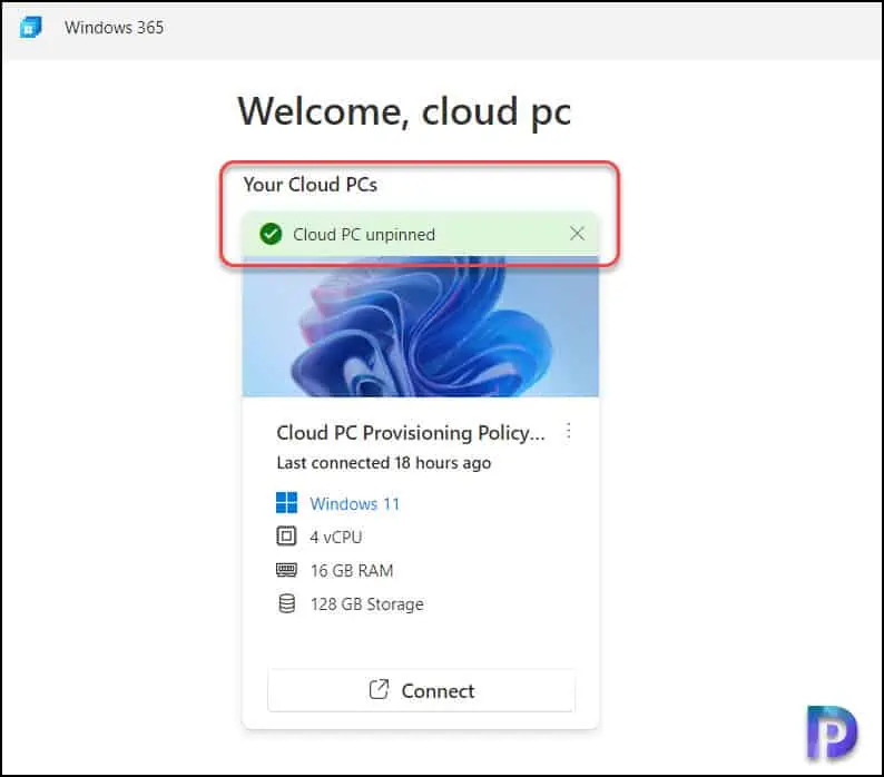 How to Pin a Windows 365 Cloud PC to Taskbar 5 Unpin Cloud PC from Taskbar