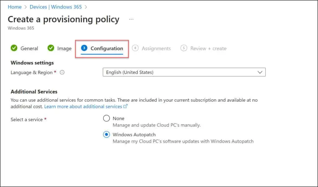 Setup Windows 365 Frontline Cloud PC Provisioning Policy 5 Provision Windows 365 Frontline Cloud PCs