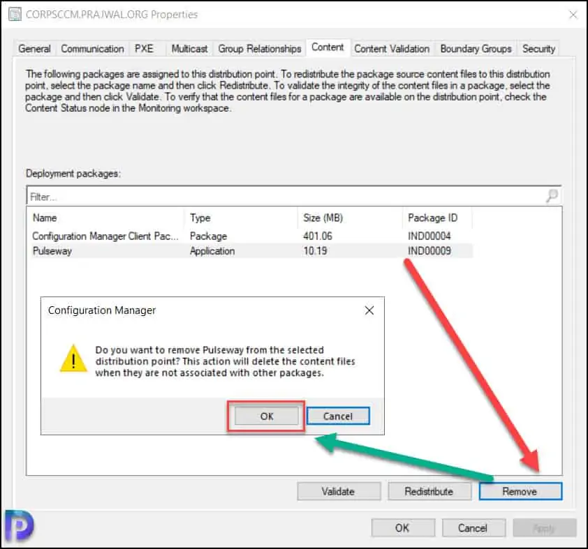 How to Remove Content from SCCM Distribution Point 1 Remove Content from SCCM Distribution Point