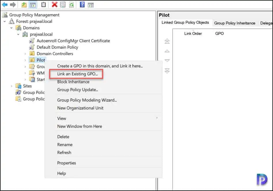 How to Rename Administrator Account using GPO (Group Policy) 5 Link Rename Administrator Account GPO to OU