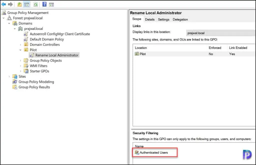 How to Rename Administrator Account using GPO (Group Policy) 7 Rename Administrator Account using Group Policy