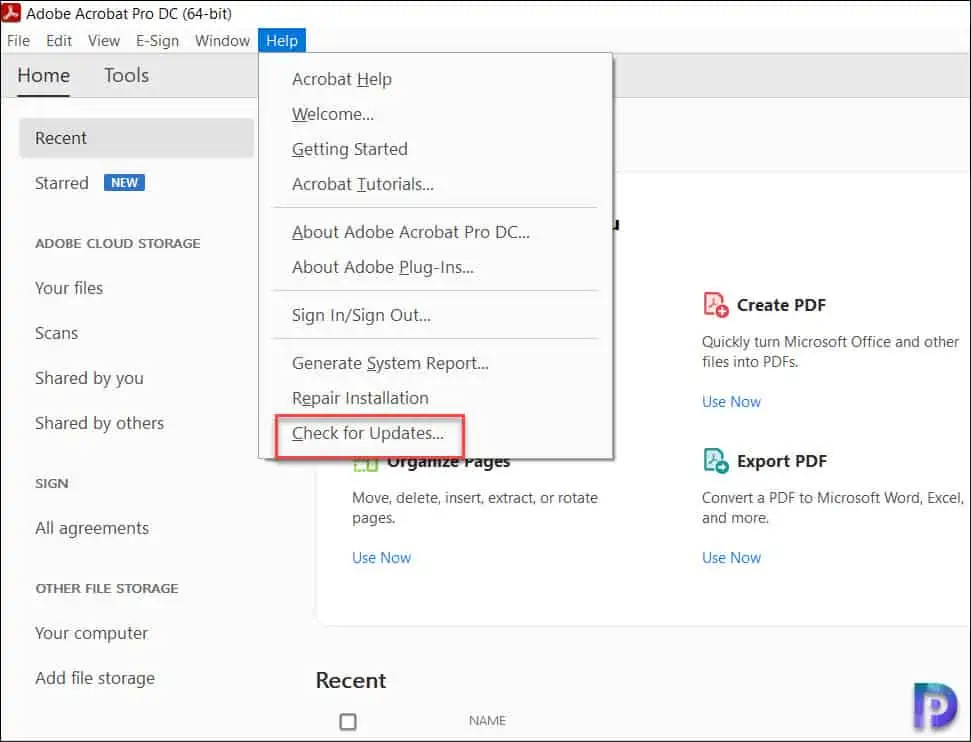 How to Repair and Update Adobe Acrobat Installation 10 How to Update Adobe Acrobat to Latest Version