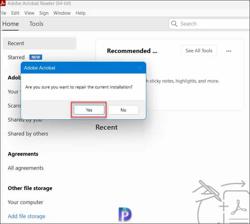 How to Repair and Update Adobe Acrobat Installation 2 Repair and Update Adobe Acrobat Installation