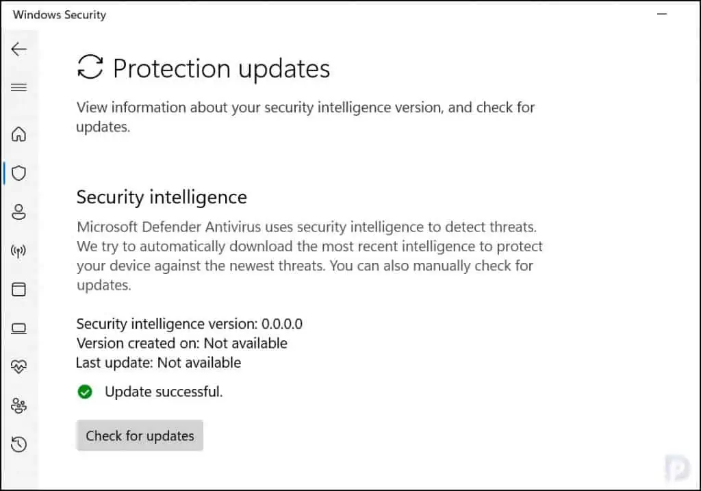 How To Reset Microsoft Antivirus Update Engine Definitions 3 Reset Microsoft Antivirus Updates Unavailable