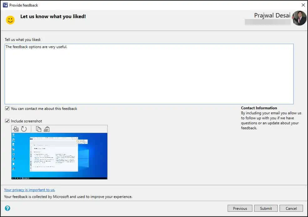 How to Send Configuration Manager Feedback 5 How to Send Configuration Manager Feedback