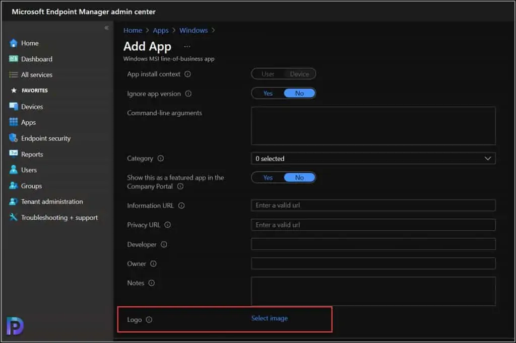 How to Set Application Logo in Intune: A Step-by-Step Guide 2 Assign a Logo for Existing Application in Intune