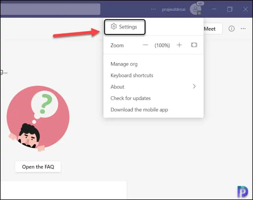 2 Easy Methods to Schedule Out Of Office In Microsoft Teams 1 Schedule Out Of Office in Microsoft Teams