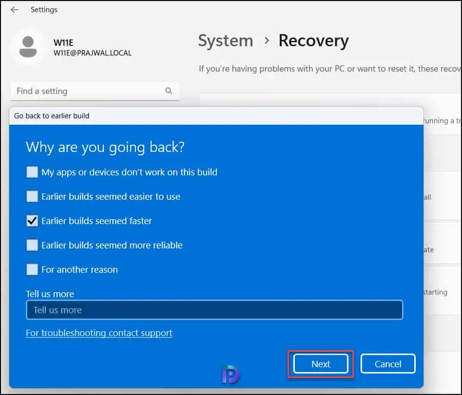 How to Uninstall Windows 11 22H2 Update Rollback Build 5 Uninstall Windows 11 22H2 Update