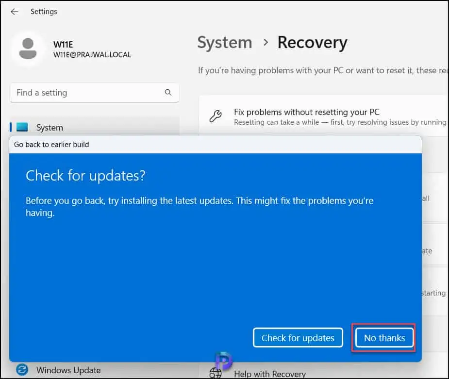 How to Uninstall Windows 11 22H2 Update Rollback Build 6 Uninstall Windows 11 22H2 Update