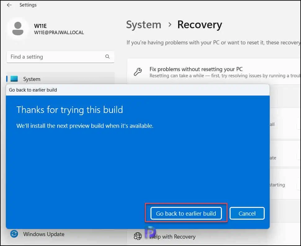 How to Uninstall Windows 11 22H2 Update Rollback Build 9 Uninstall Windows 11 22H2 Update