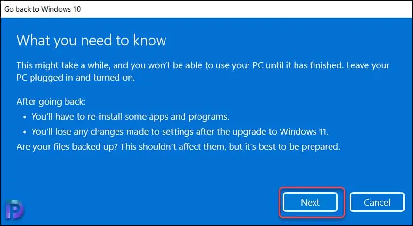 How to Uninstall Windows 11 and Roll Back to Windows 10 5 Go back to Windows 10