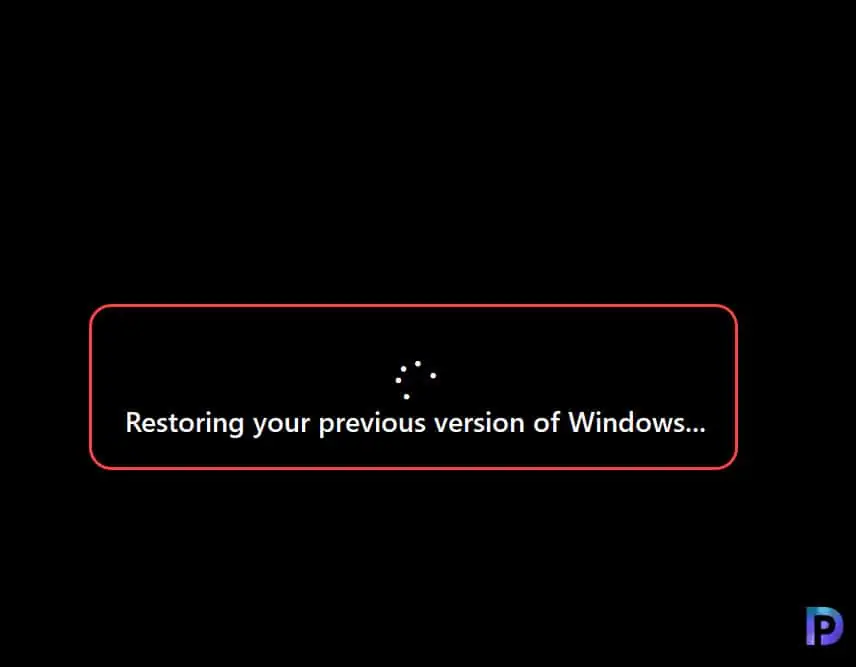 How to Uninstall Windows 11 and Roll Back to Windows 10 8 Uninstalling Windows 11