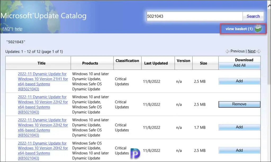 Import Updates into SCCM