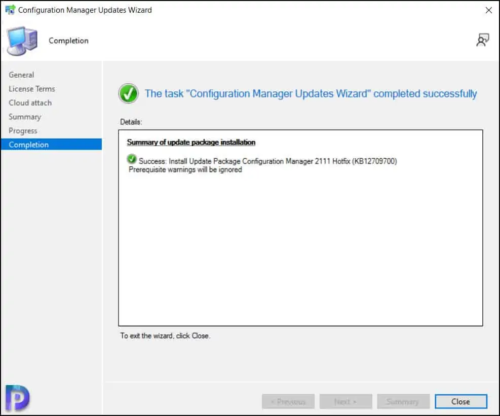 New ConfigMgr 2111 Hotfix KB12709700 5 Install Configuration Manager 2111 Hotfix KB12709700