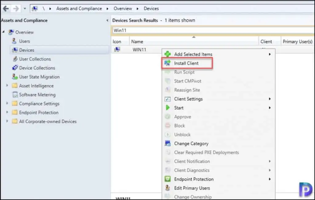 Best ways to Install SCCM Client Agent on Windows 11 3 Using Client Push Method to Install SCCM Client Agent on Windows 11