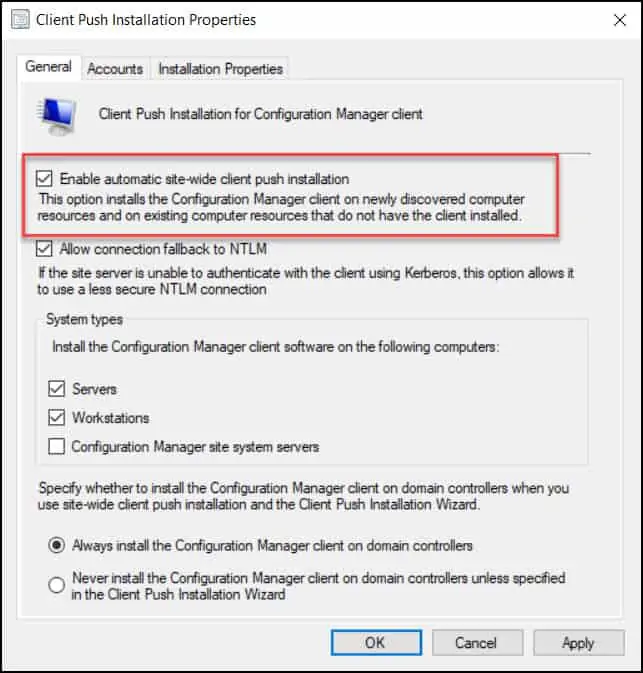 Best ways to Install SCCM Client Agent on Windows 11 21 Automatically Install ConfigMgr Agents on Windows 11