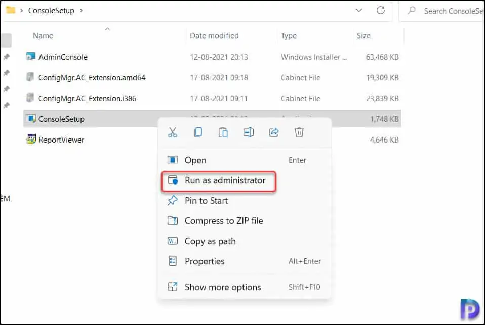 3 Better Methods to Install SCCM Console on Windows 11 7 Install SCCM Console on Windows 11 Using ConsoleSetup
