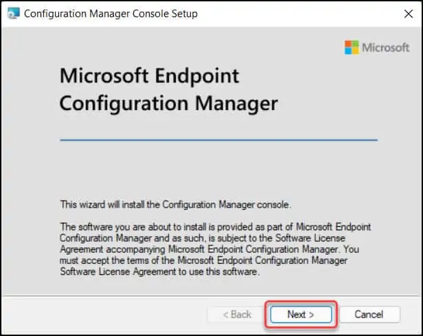 3 Better Methods to Install SCCM Console on Windows 11 8 Install SCCM Console on Windows 11 Using ConsoleSetup
