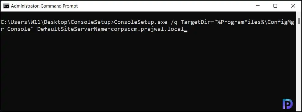 3 Better Methods to Install SCCM Console on Windows 11 9 Install SCCM Console on Windows 11 using CMD