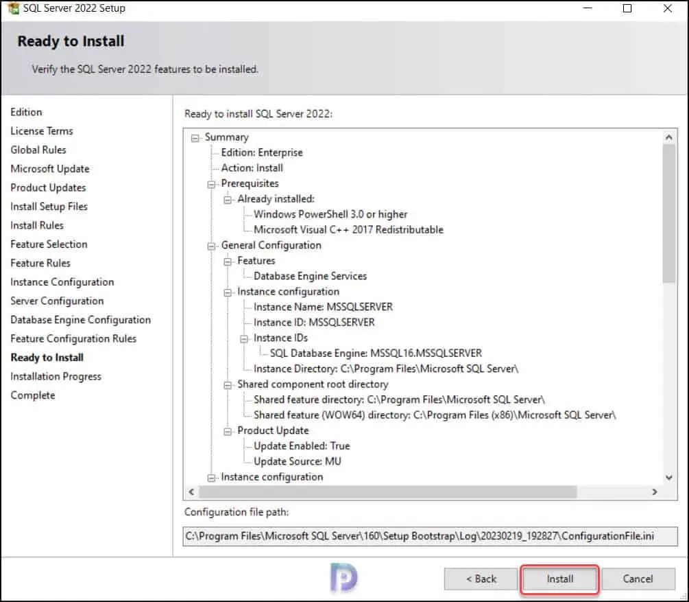 Guide to Install SQL Server 2022 for SCCM | ConfigMgr 15 Install SQL Server 2022 for SCCM