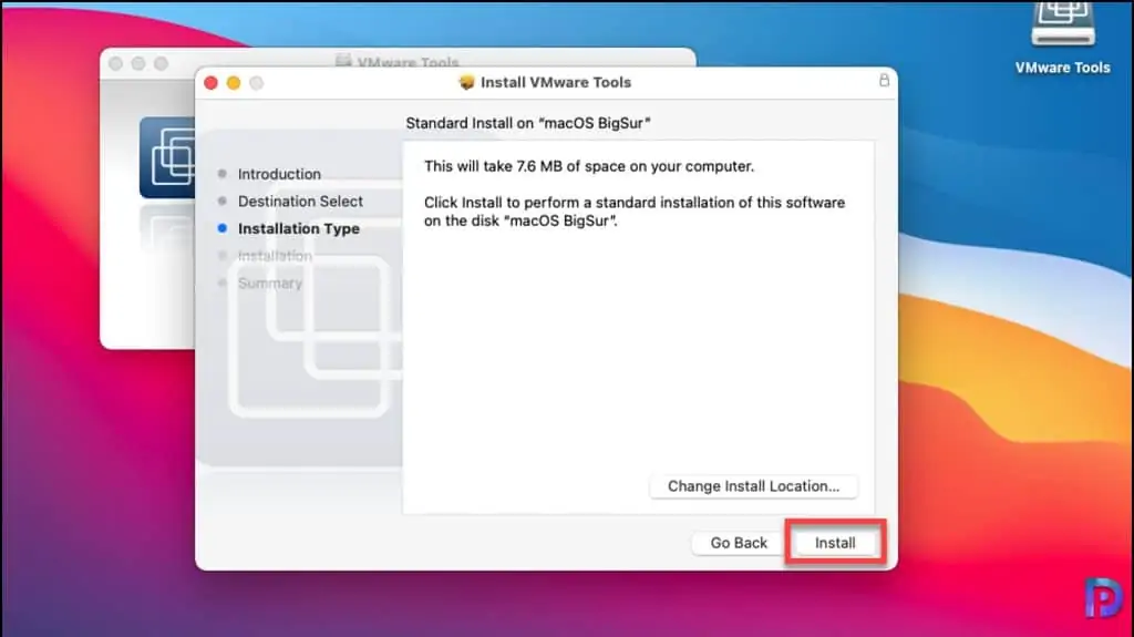 Install VMware Tools on macOS Big Sur 4 Install VMware Tools on macOS Big Sur