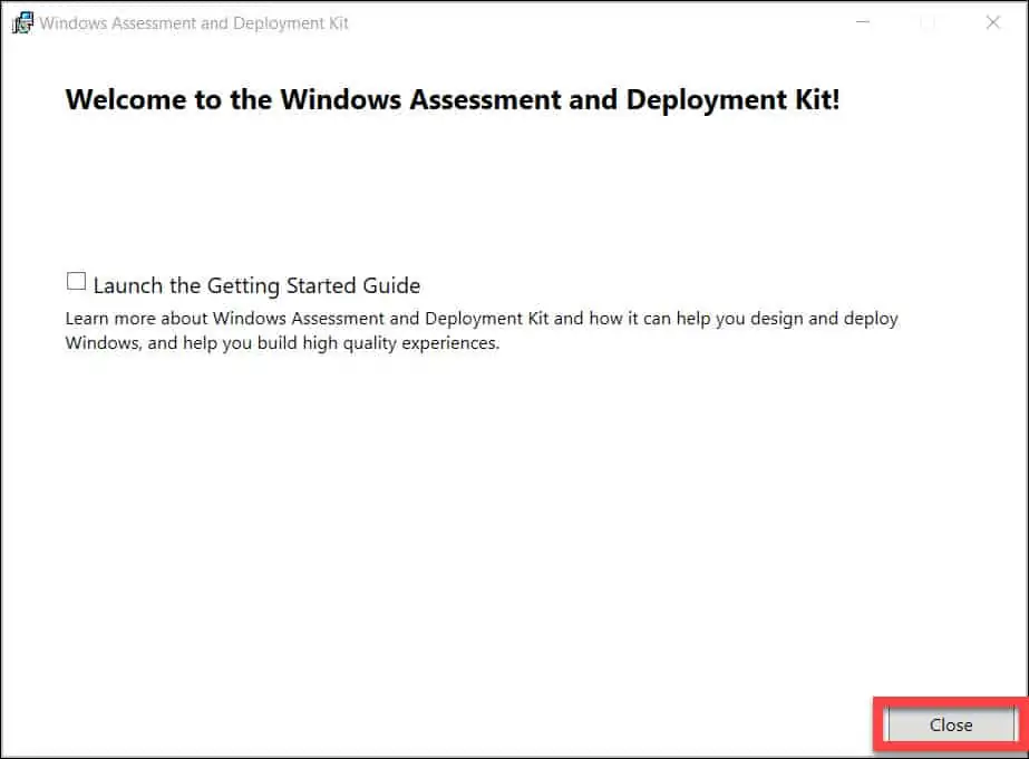 Steps to Download and Install Windows 11 ADK 5 Install Windows 11 ADK