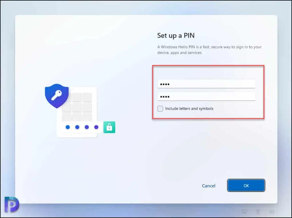 Download and Install Windows Insider Preview using ISO file 15 Set up Windows 11 Hello PIN