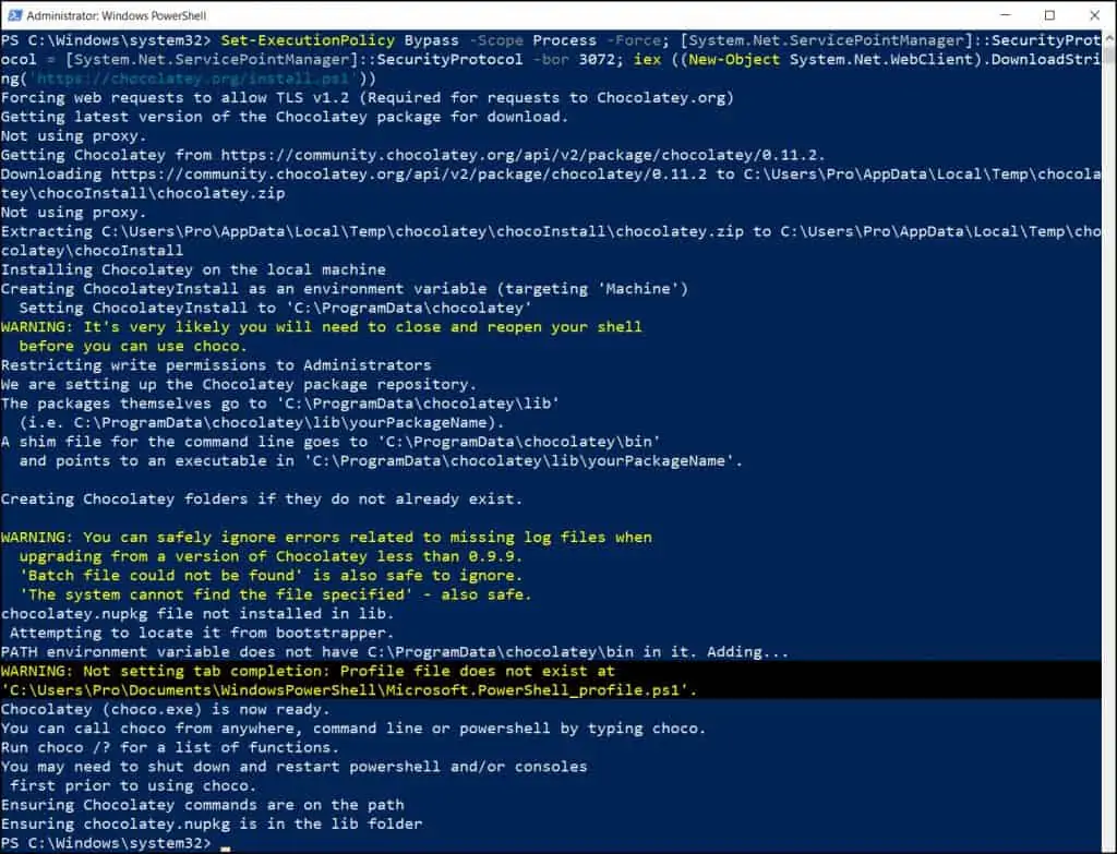 3 Best Ways to Install Windows Terminal 2 Install Windows Terminal using PowerShell | Chocolatey