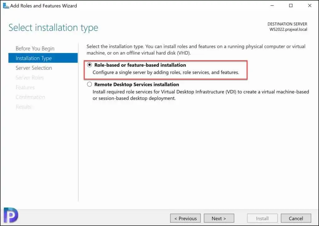 2 Better Methods to Install WSUS Console (Admin Console) 3 Windows Server Installation Type