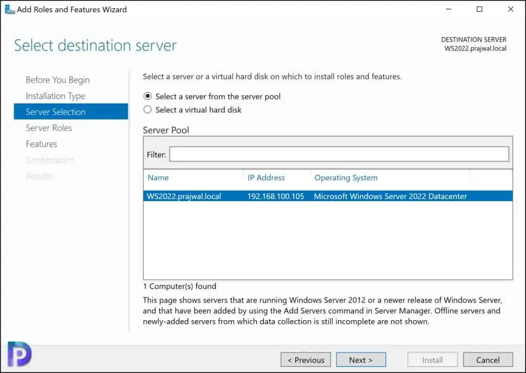 2 Better Methods to Install WSUS Console (Admin Console) 4 Windows Server Selection