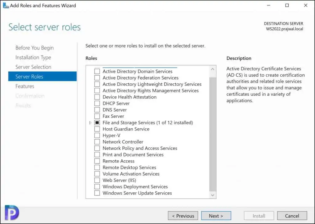 Install WSUS Console on Windows Server