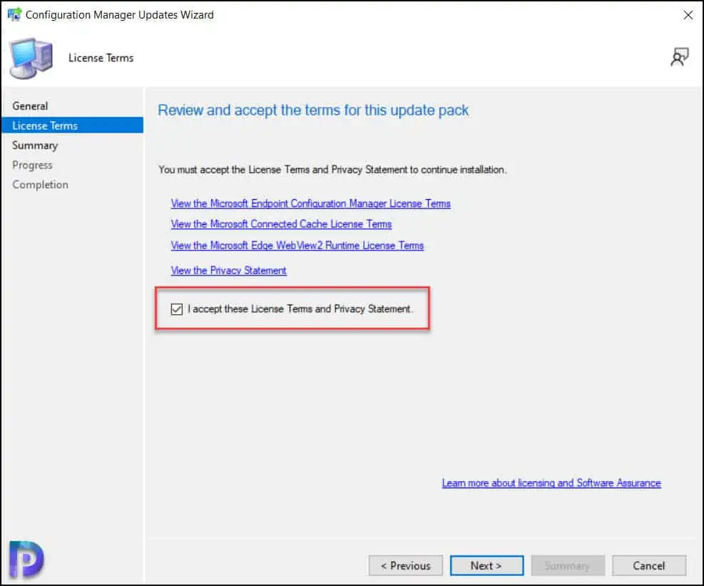 KB14959905 Hotfix for SCCM 2207 Early Update Ring Released 4 Install KB14959905 Hotfix for SCCM 2207 | Accept License Terms
