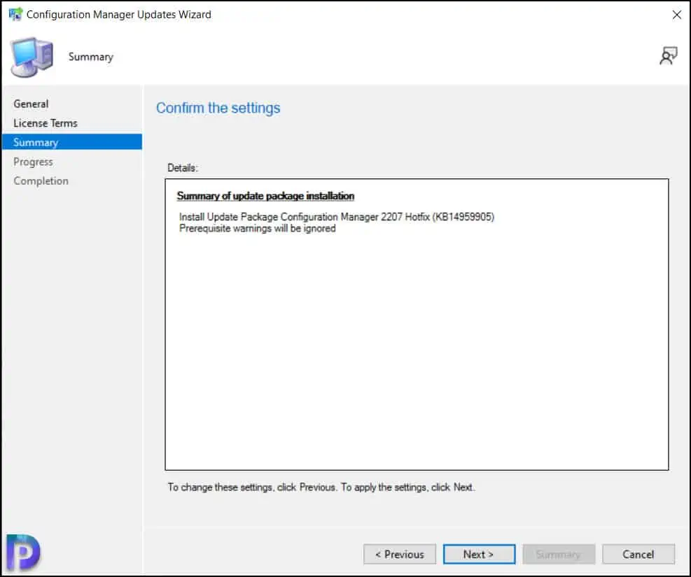 KB14959905 Hotfix for SCCM 2207 Early Update Ring Released 5 Install SCCM 2207 Hotfix KB14959905
