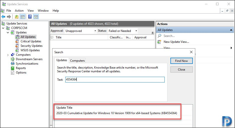 How to Manually Import Updates into WSUS from Microsoft Update Catalog 7 Update Imported into WSUS Console