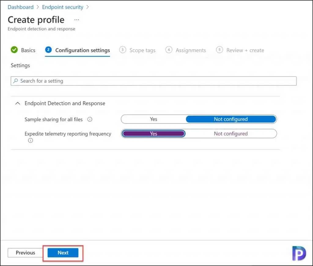 Onboard Windows Endpoints in Microsoft Defender via MEM 4 Onboard Windows Endpoints in Microsoft Defender via MEM
