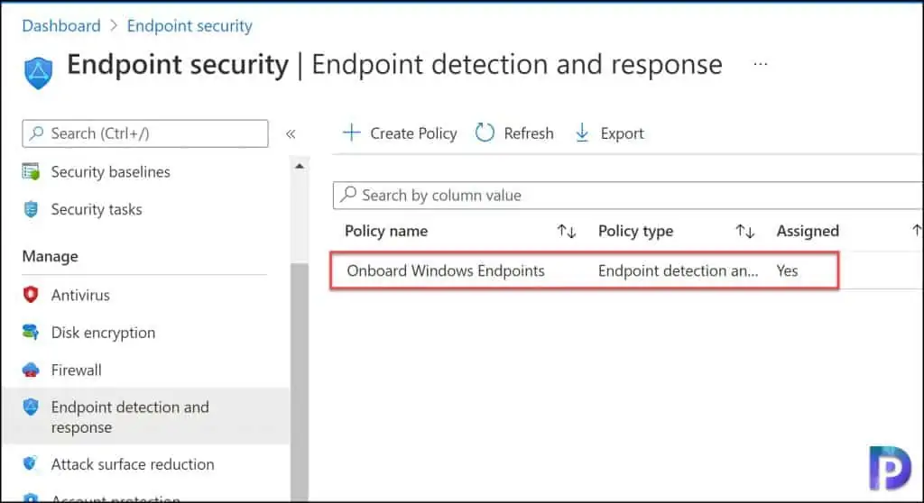 Onboard Windows Endpoints in Microsoft Defender via MEM 8 Onboard Windows Endpoints in Microsoft Defender via MEM