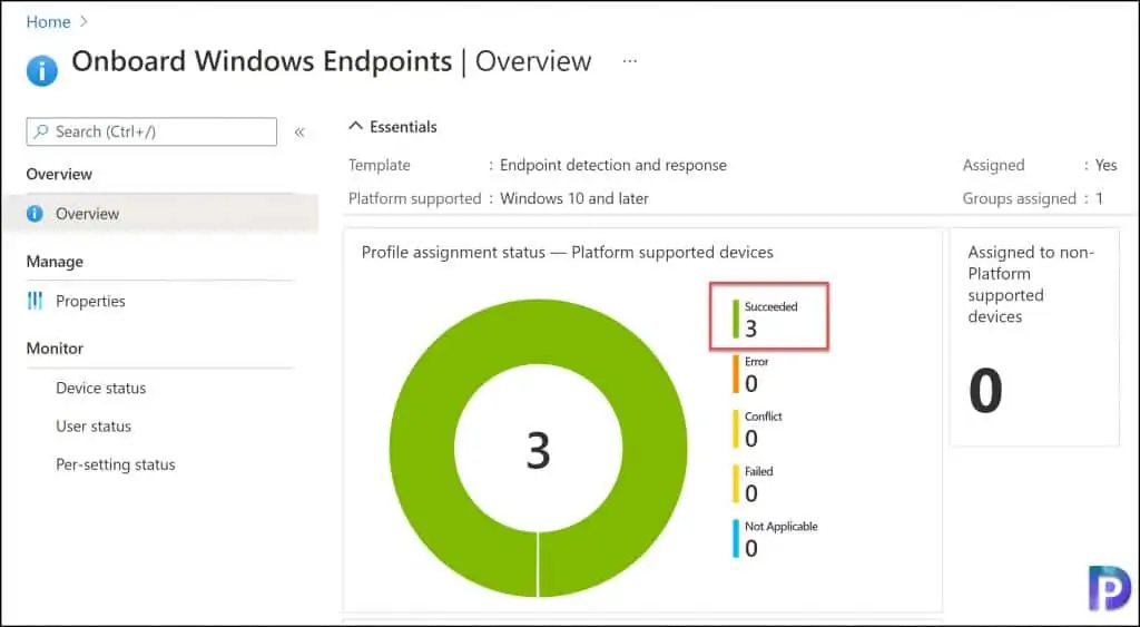 Onboard Windows Endpoints in Microsoft Defender via MEM 9 Verify the Windows Endpoint into Defender onboarding