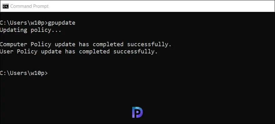 Prevent Changes to Taskbar and Start Menu Settings using GPO 5 Perform Group Policy Update