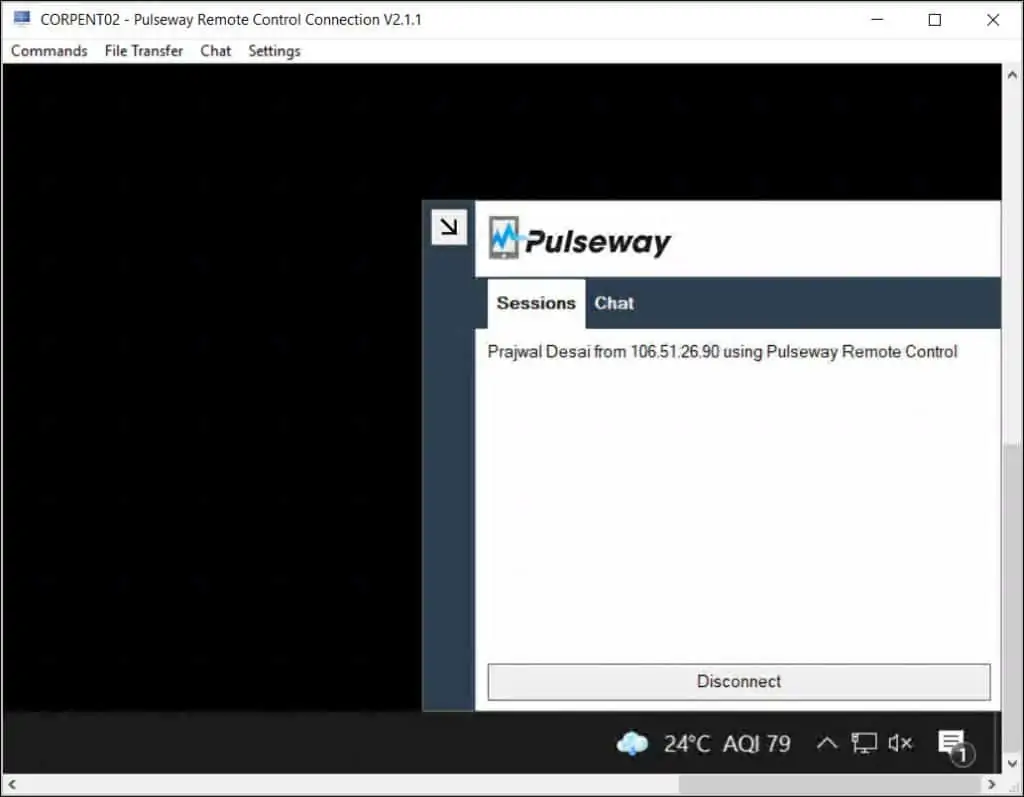 Pulseway - The Complete Endpoint Management Platform 17 Remote Control Feature