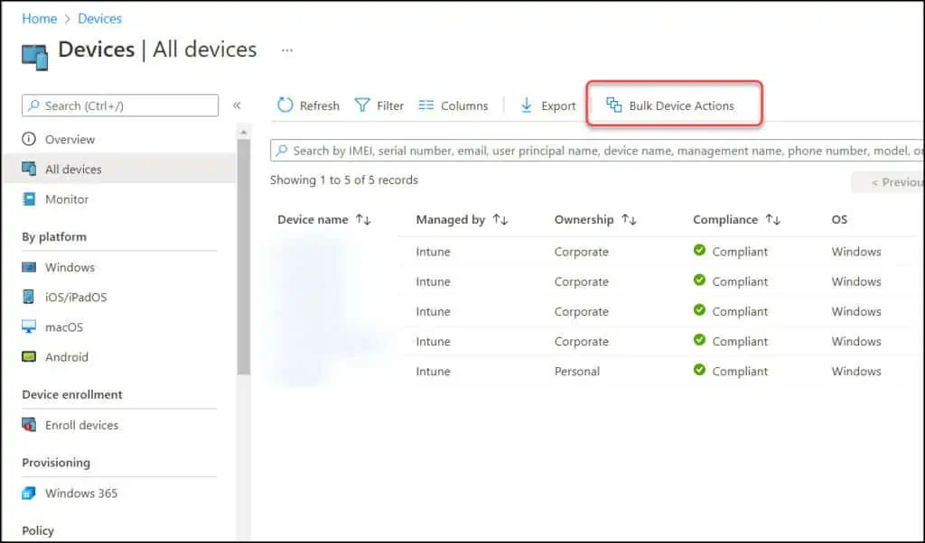 Restore Windows 365 Cloud PC | New Point-In-Time Restore 15 Restore multiple Cloud PCs in bulk