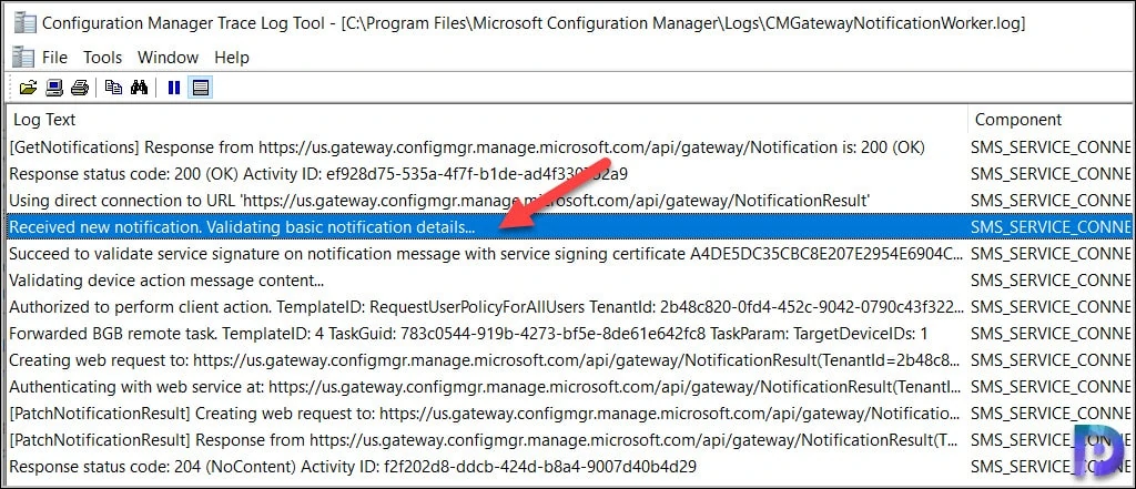 How to Run Device Actions from MEM Admin Center 8 Received new notification. Validating basic notification details.