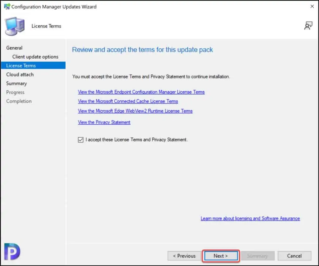 Hotfix KB12959506 License Terms